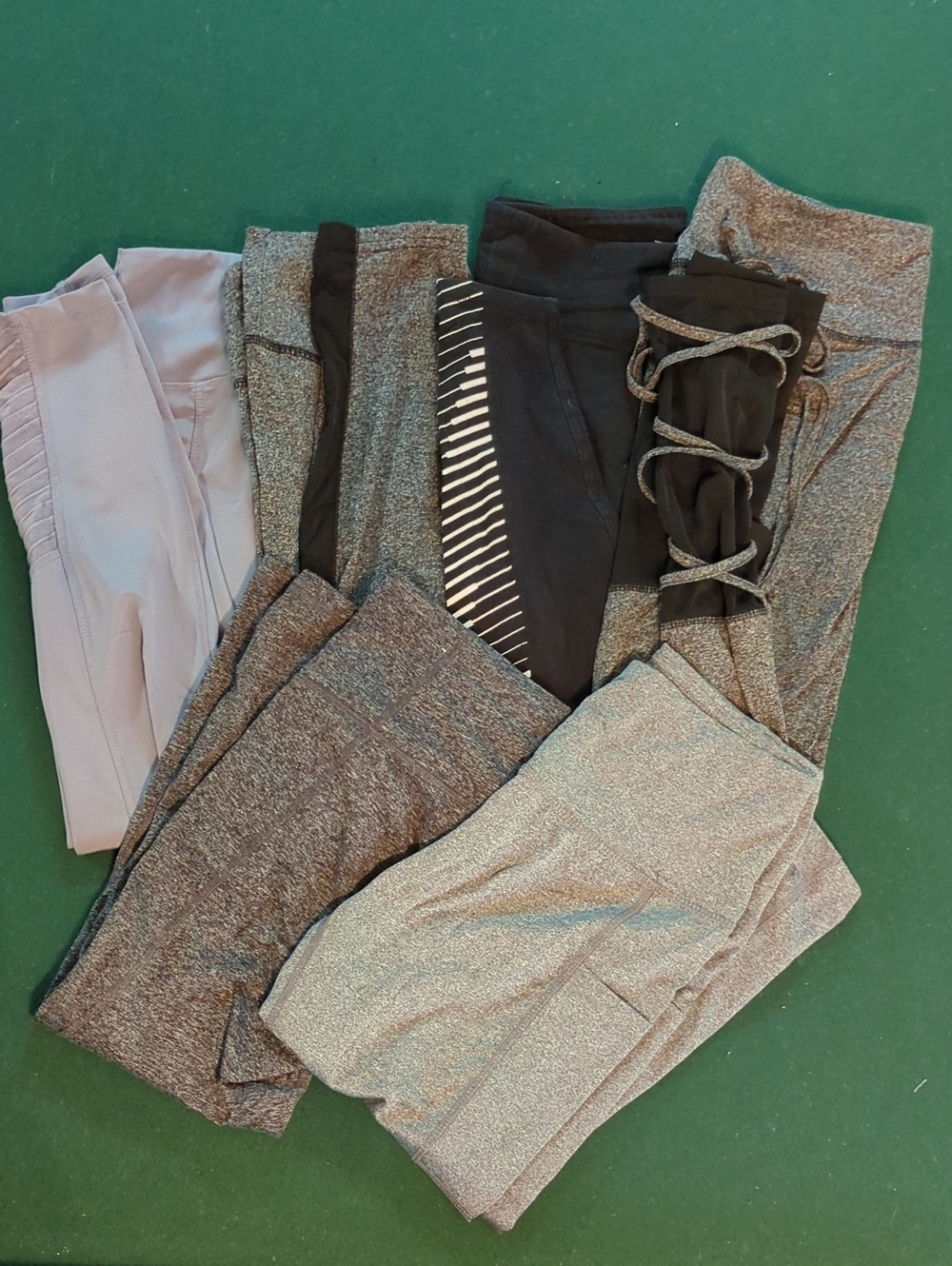 Women's Active Leggings Assorted Lot in Gray And Black
